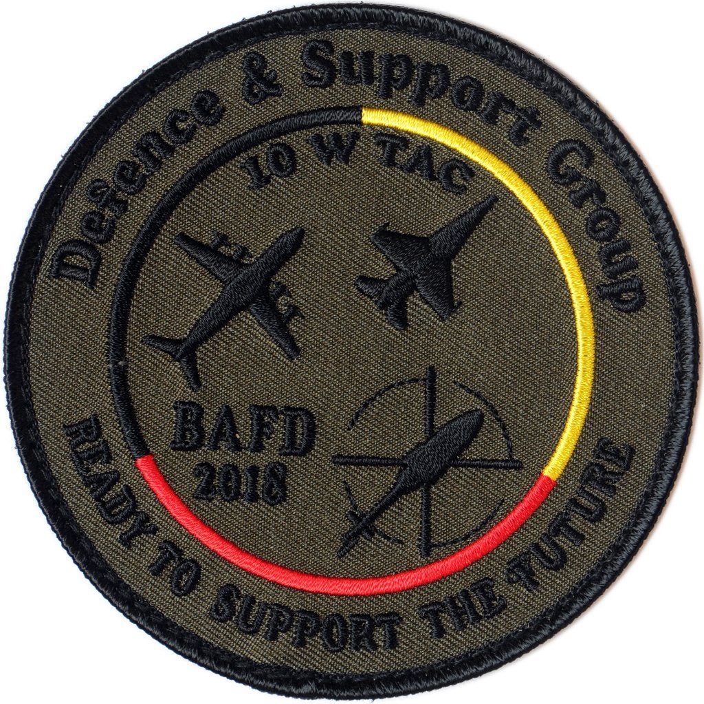 10 WTac - Defence & Support Grp - patch, Envoi, Armée de l'air, Emblème ou Badge