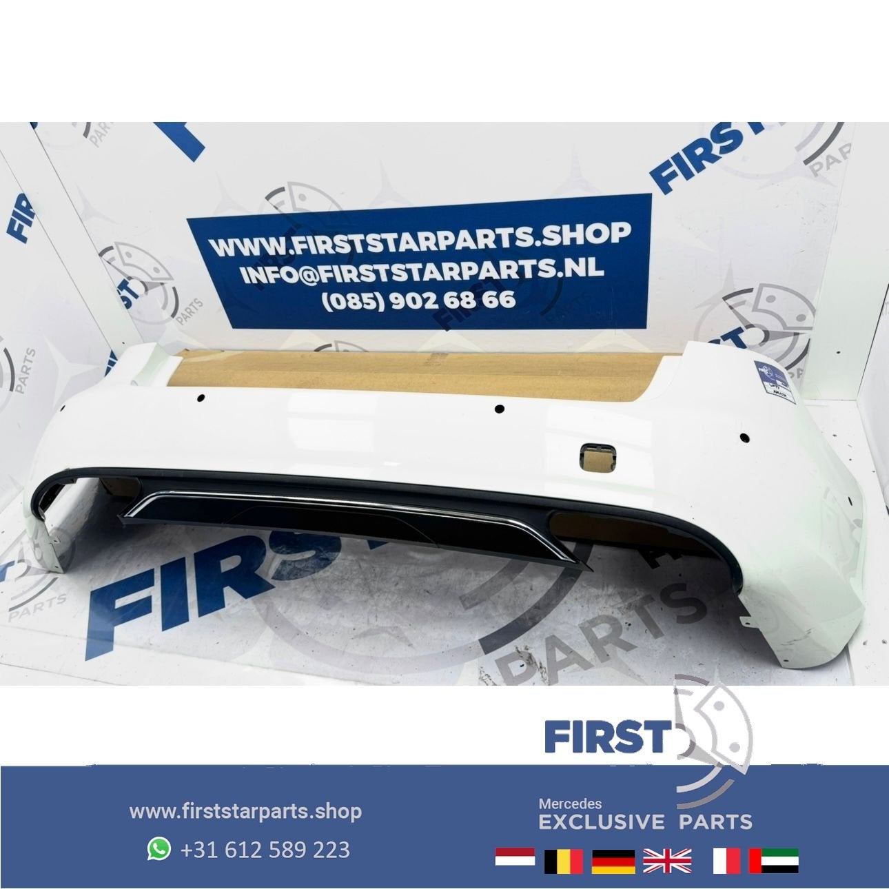 W246 B Klasse achterbumper 2012-2018 PDC MB bumper A24688513, Auto-onderdelen, Gebruikt, -, Ophalen of Verzenden, Achter