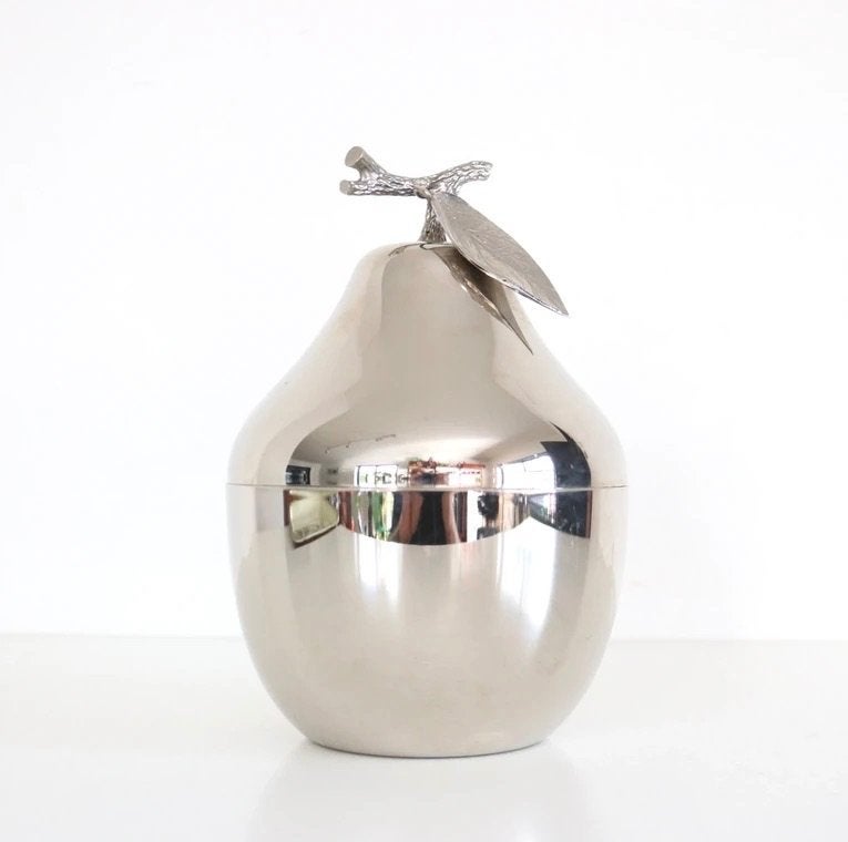 Vintage Swiss pear ice bucket Freddotherm 1970s - ijsemmer, Ophalen of Verzenden, Huis en Inrichting
