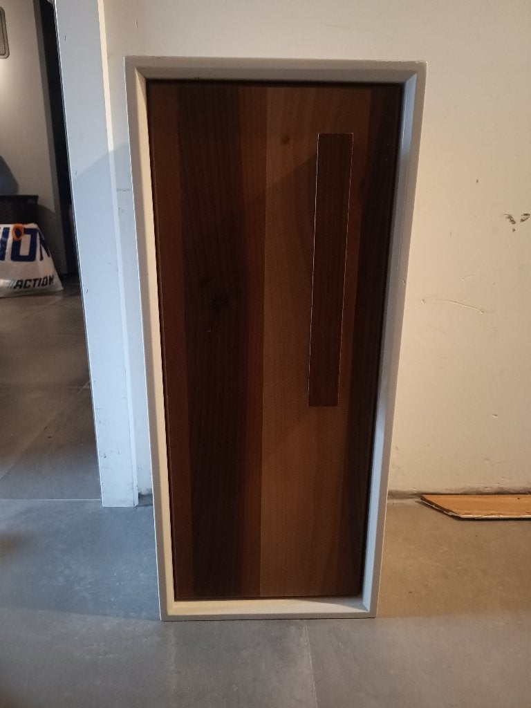 Badkamerkastje Teak, Huis en Inrichting, Ophalen, Minder dan 50 cm, Zo goed als nieuw, Minder dan 100 cm