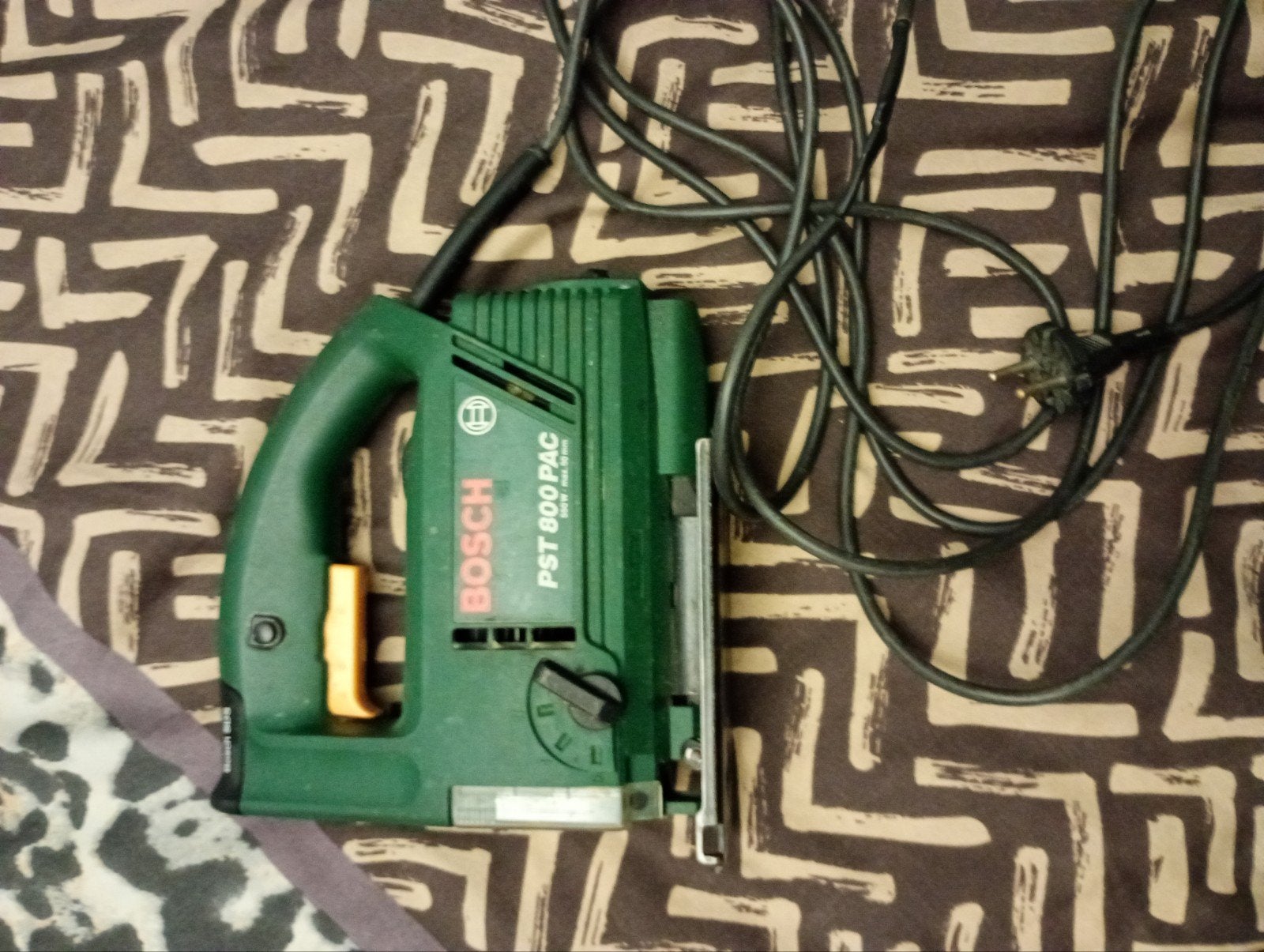 wipzaag Bosch PST 800 PAC, Ophalen, Bosch Professional, Zo goed als nieuw, Minder dan 600 watt