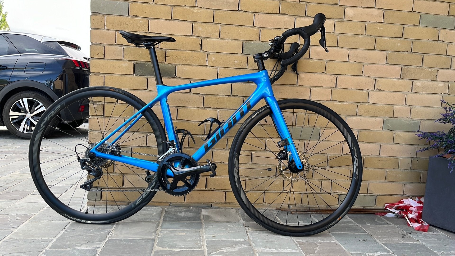 Giant TCR Blauw, Ophalen, Zo goed als nieuw, Carbon, Giant