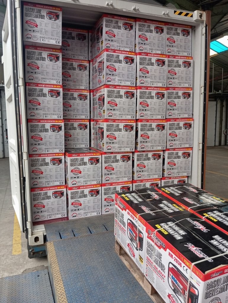 Aggregaat / Generator 2000 watt Kraft Müller met AVR !!, Doe-het-zelf en Bouw, Ophalen of Verzenden, Nieuw, 500 watt of meer