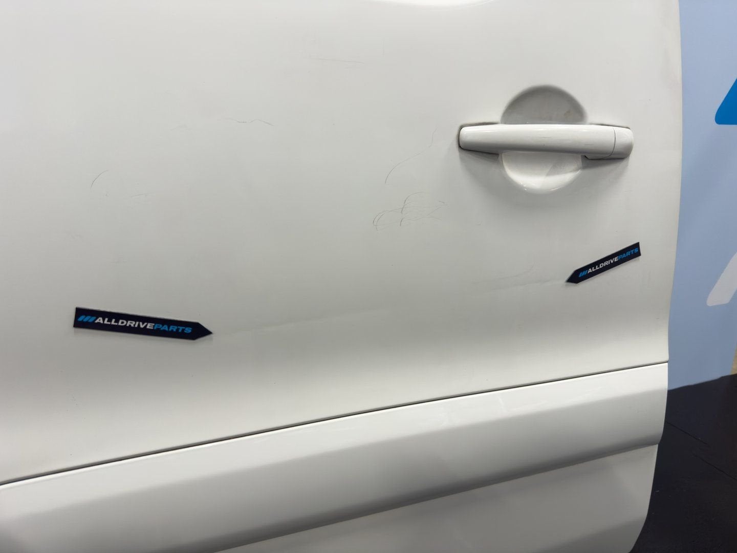 Peugeot Partner Schuifdeur rechts wit dicht 9831177480, Auto-onderdelen, Gebruikt, -, Deur, -