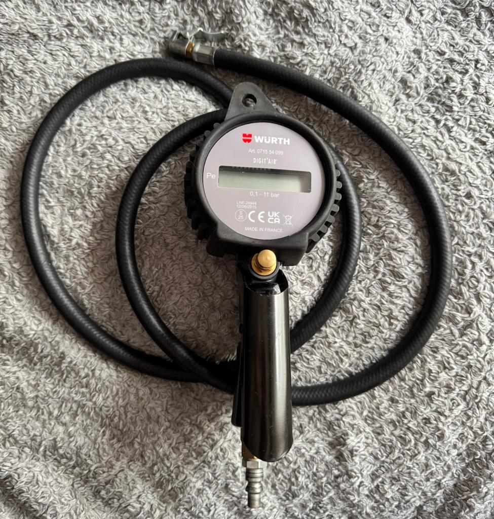 WÜRTH Digit’Air digitale bandenvuller / bandenspanningsmeter, Ophalen, Zo goed als nieuw