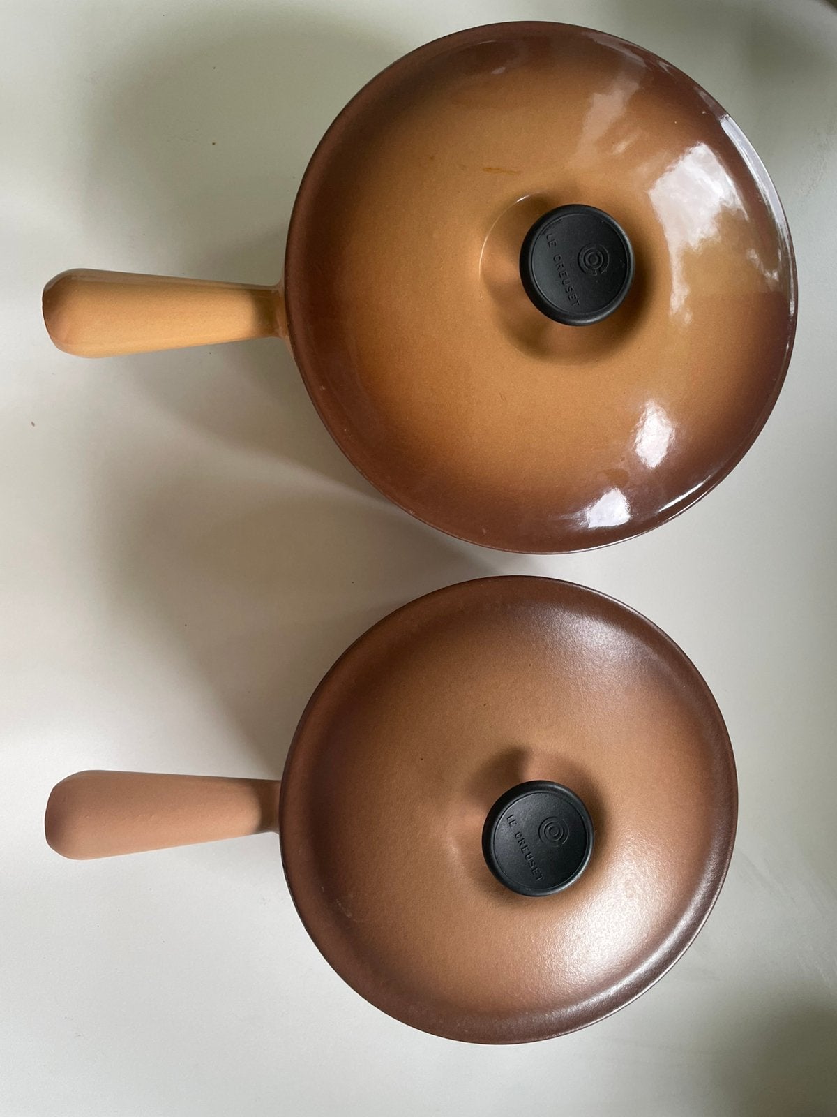 2 marmites Le creuset, Le Creuset, Enlèvement, Utilisé, Casserole