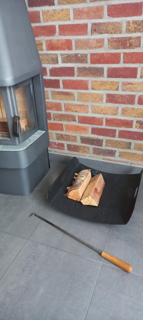 Houtbak en pook, Ophalen, Gebruikt, Vrijstaand