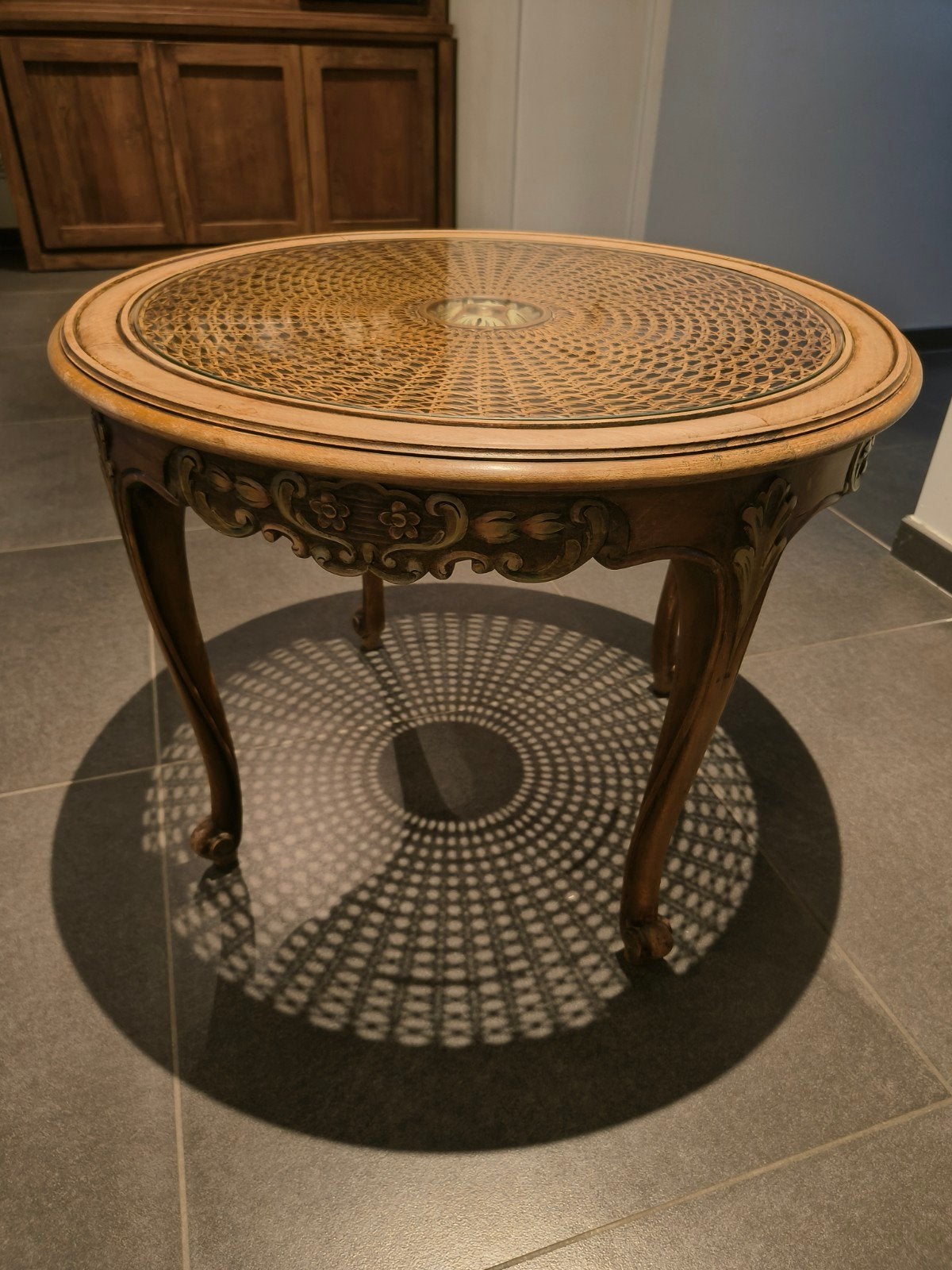 Table basse française vintage de style Louis XV, Maison & Meubles, Enlèvement