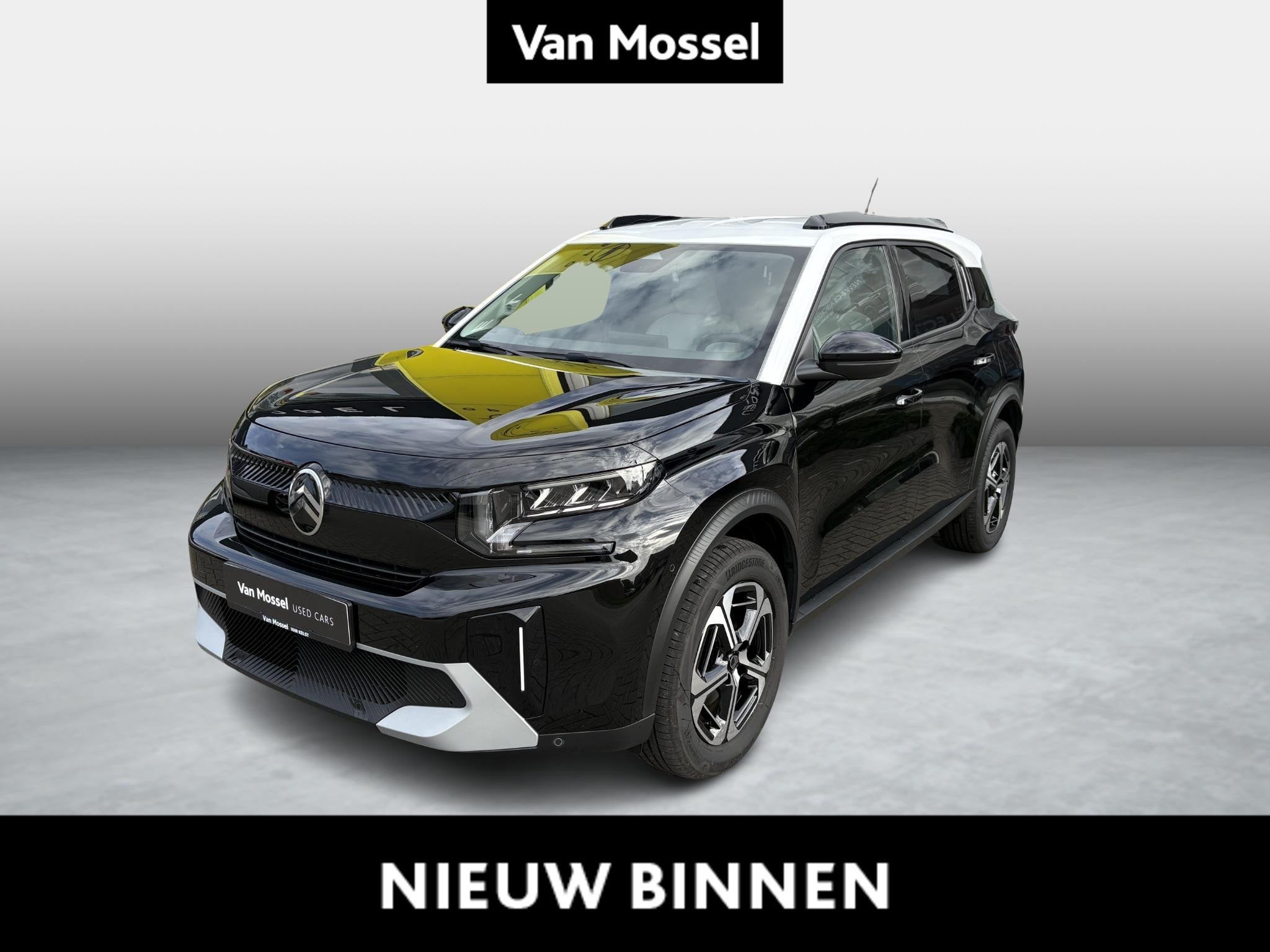 Citroën C3 Aircross Hybride 136 ëDCS6 MAX, Stof, 136 pk, Zwart, 5 zetels