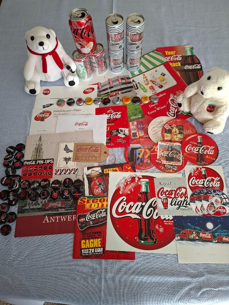Lot "Coca Cola" items, Verzamelen, Ophalen of Verzenden, Zo goed als nieuw, Overige typen