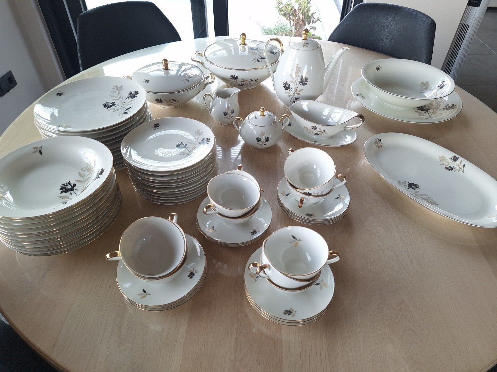 servies, Ophalen