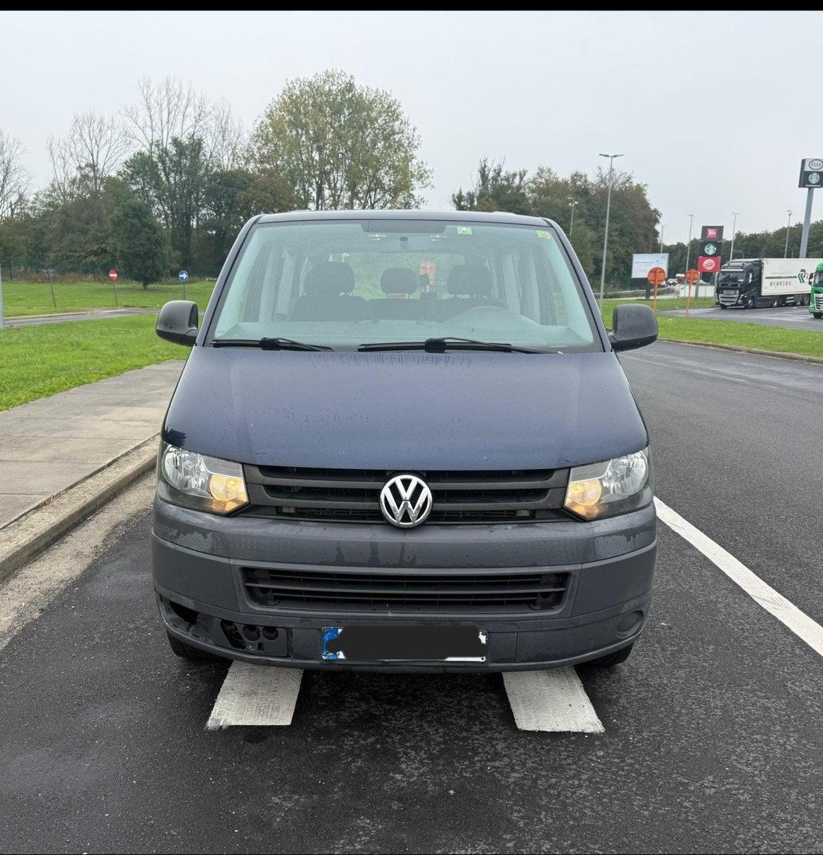 Volkswagen Caravelle 8 zitplaatsen, Auto's, Euro 5, Overige modellen, Blauw, Particulier