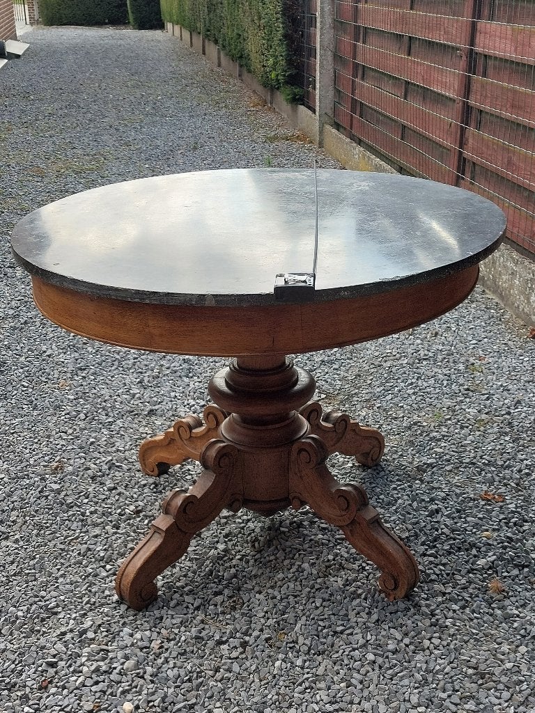 eettafel, Huis en Inrichting, Gebruikt, 50 tot 100 cm, Vier personen, Antiek
