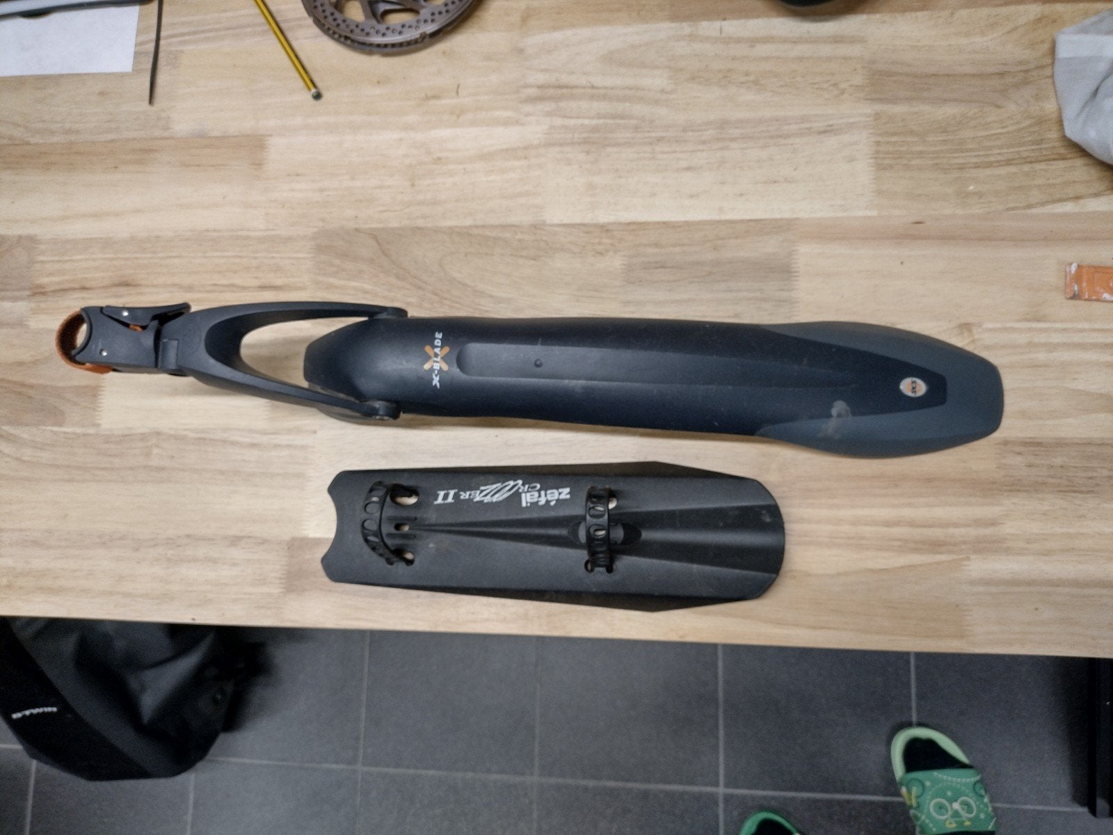 Spatborden SKS & Zefal, Fietsen en Brommers, Kunststof, Ophalen of Verzenden, Stadsfiets, Gebruikt
