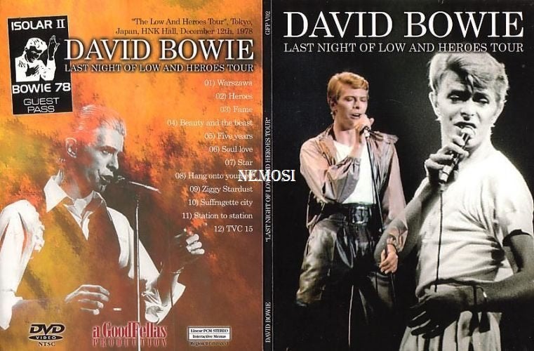DVD - David BOWIE - LAST NIGHT OF LOW AND HEROES TOUR, Verzenden, Nieuw in verpakking, Concert
