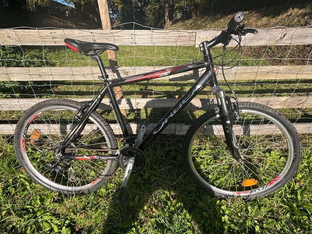 VTT Orbea noir et rouge, Vélos & Vélomoteurs, Enlèvement, Utilisé, Autres marques