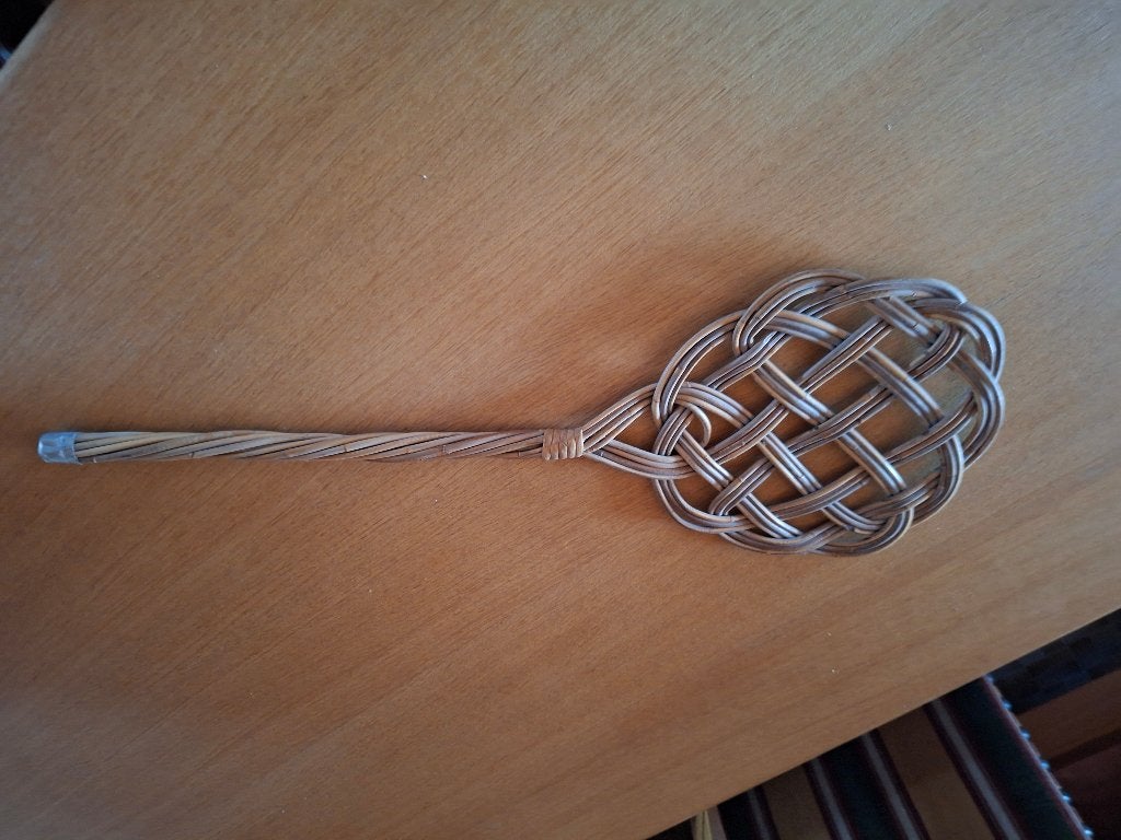 Vintage mattenklopper, Ophalen