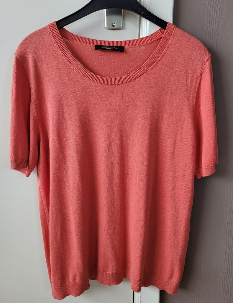 Blouse fine de la marque Weekend Max Mara, XL, Enlèvement ou Envoi, Taille 46/48 (XL) ou plus grande, Orange