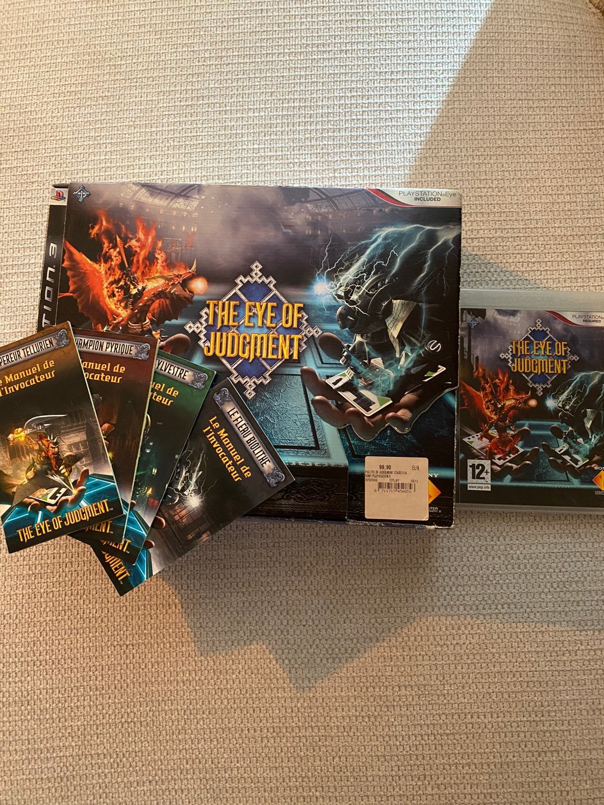 Pack Complet The Eye of Judgment PS3 Caméra + Tapis + Decks, Ophalen, Zo goed als nieuw