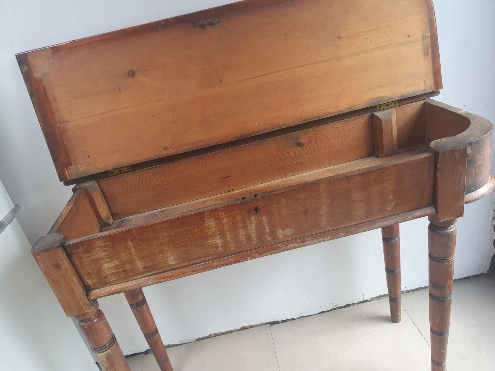 Franse staande bureau, Antiek en Kunst, Ophalen