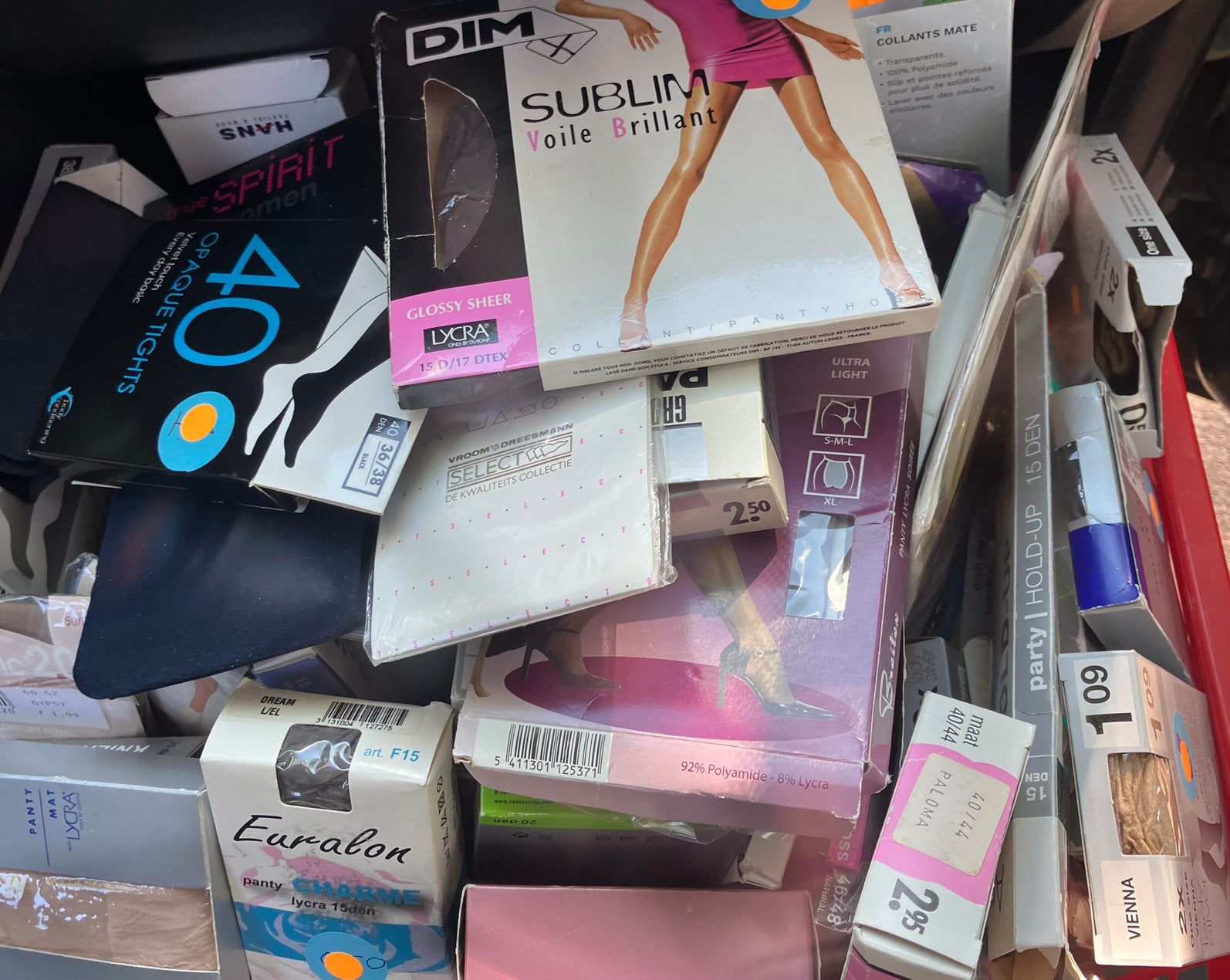 130 PANTY’S NIEUW!of meer +kousjes in  1 koop, Kleding | Dames, Leggings, Maillots en Panty's, Ophalen of Verzenden, Nieuw, Overige maten