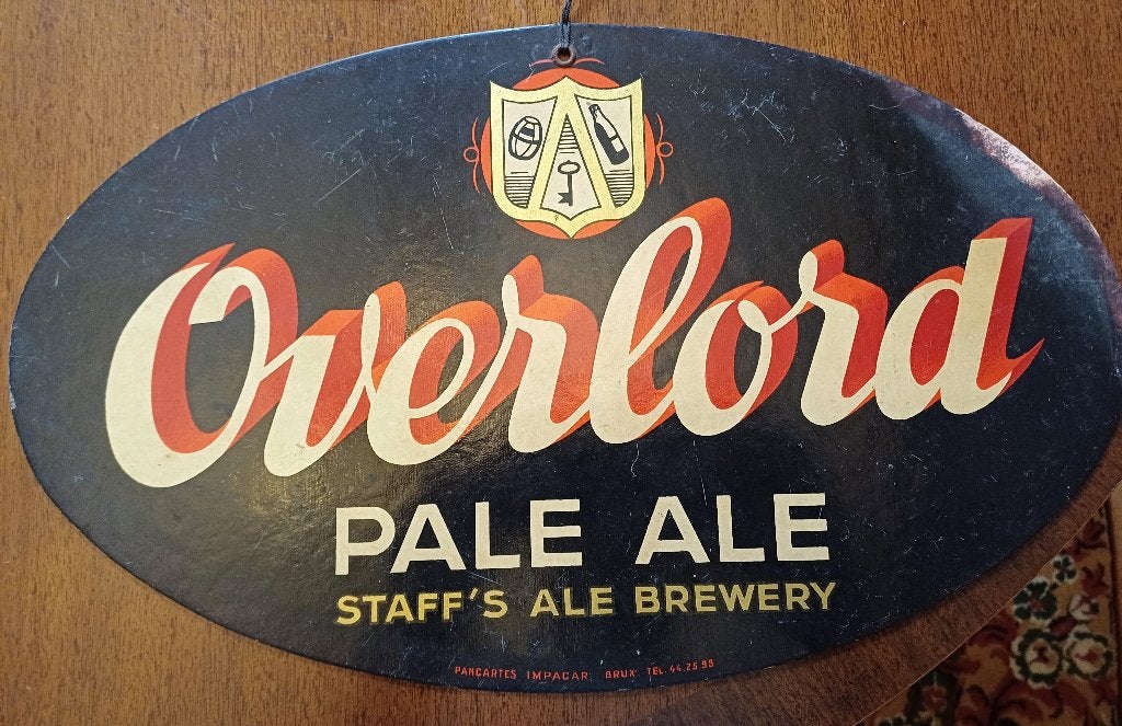 Overlord pale ale Staff's ale brewery - karton, Ophalen of Verzenden