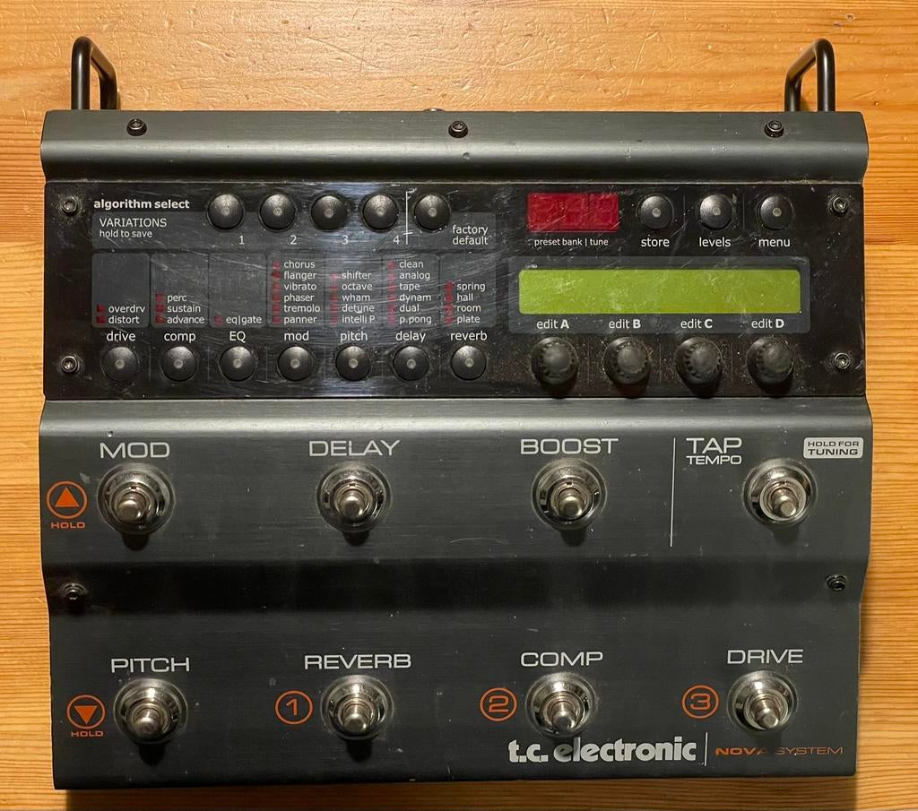 Multi fx TC Electronic Nova System en ZOOM G3N, Musique & Instruments, Effets, Enlèvement, Comme neuf