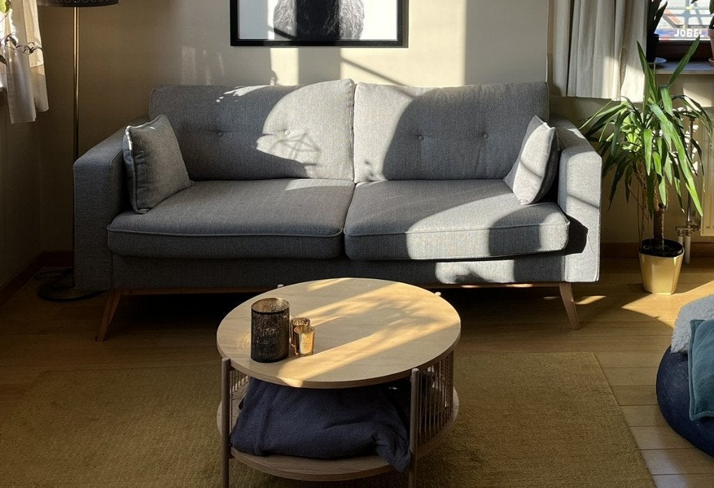 Scandinavische Massief Beuken 3-zitsbank Brooke, Ophalen, Hout, Driepersoons, Zo goed als nieuw