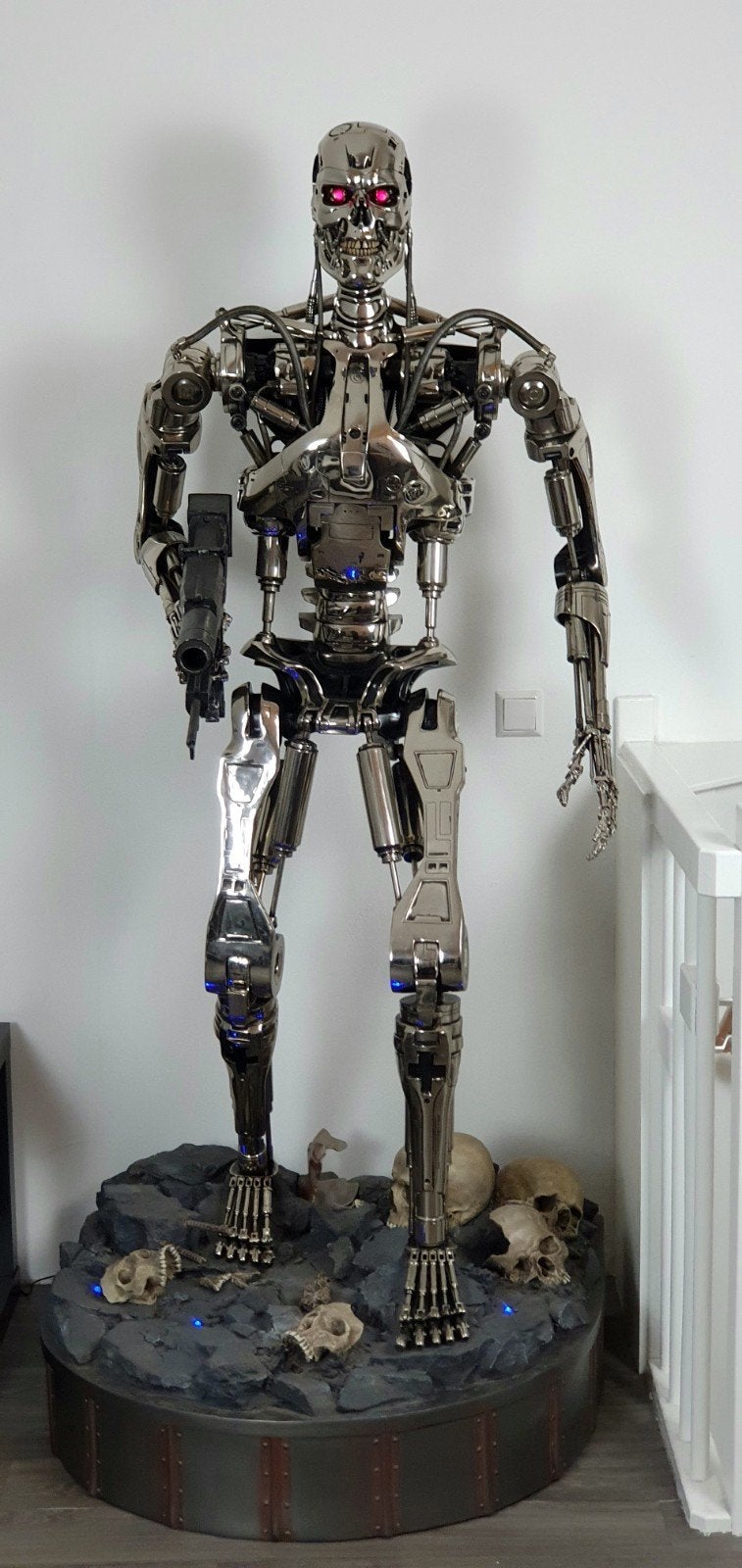 Sideshow Collectibles 1:1 Terminator Endoskeleton Version 1!, Ophalen, Gebruikt, Fantasy
