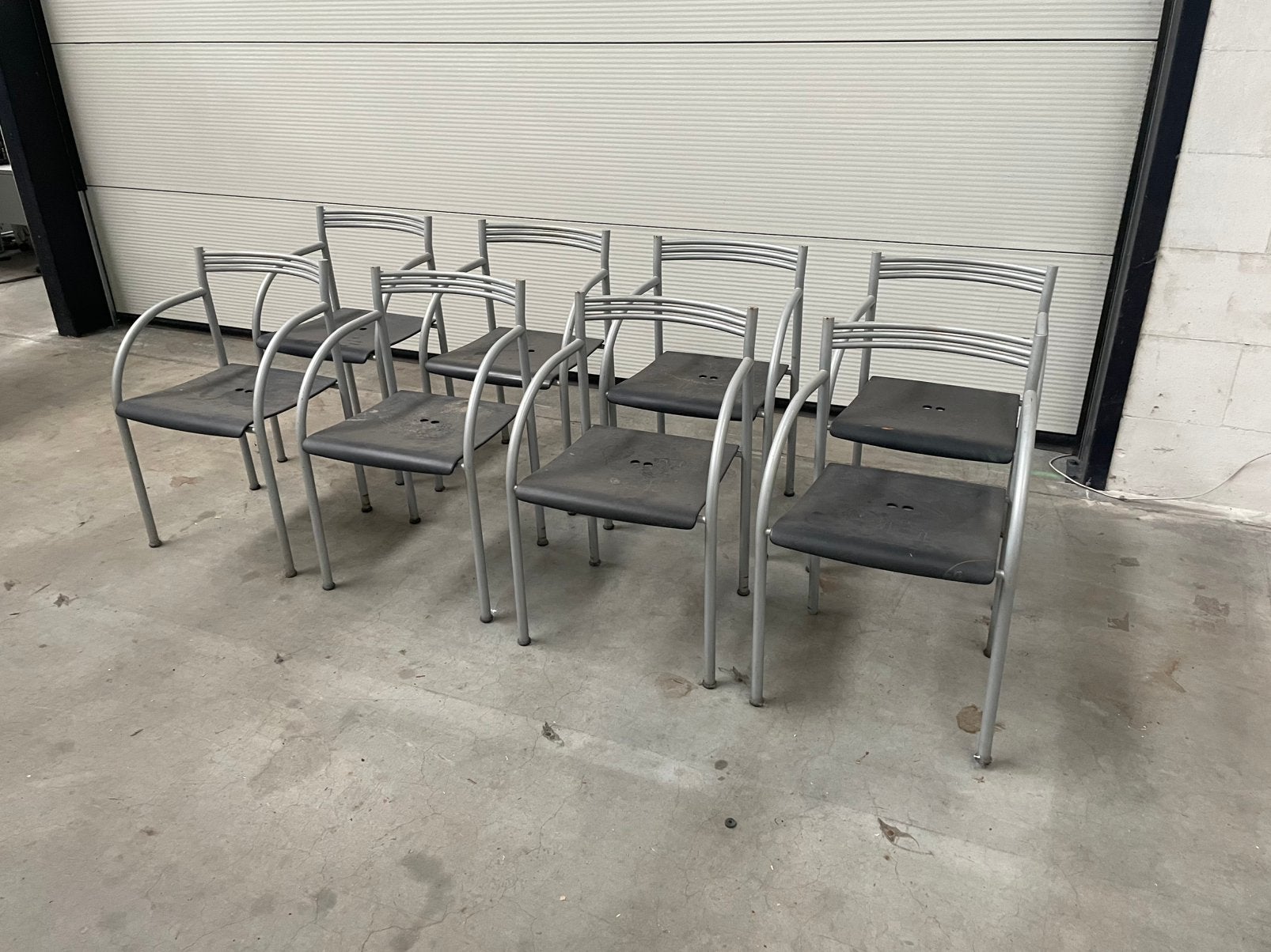 6 chaises Baleri Starck, Maison & Meubles, Enlèvement, Comme neuf