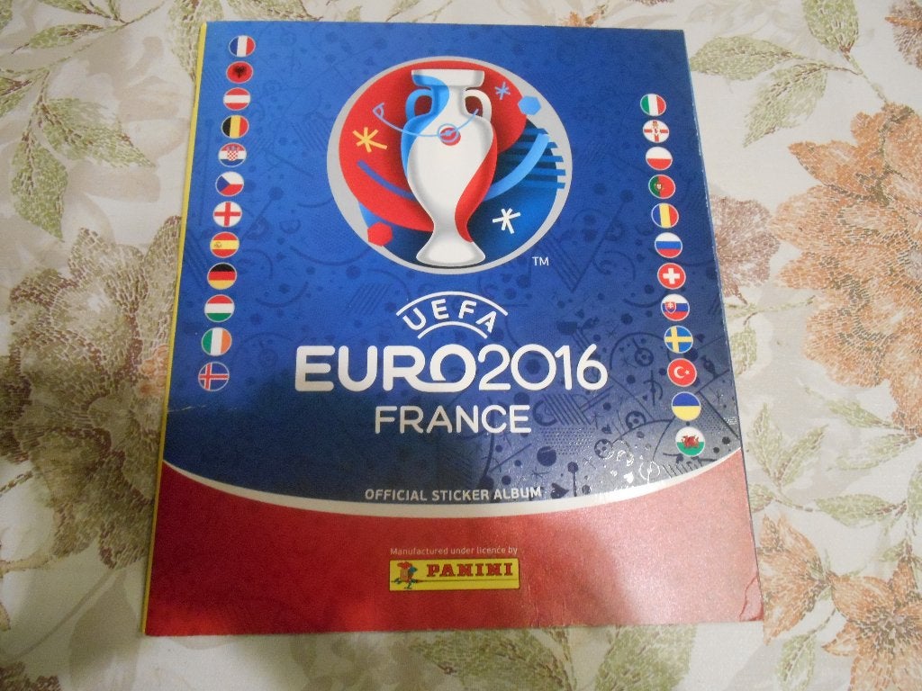 Panini euro 2016 France, Enlèvement ou Envoi, Utilisé, Plusieurs autocollants