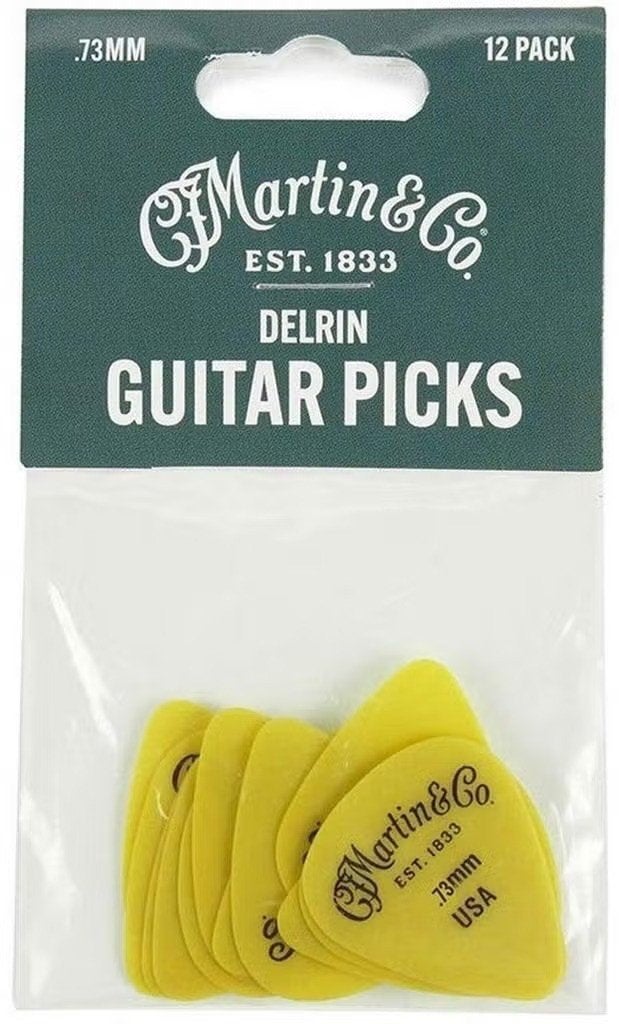 Martin 18A0154 standaard plectrum 0.73 mm 12-pack, Enlèvement ou Envoi, Neuf, Guitare électrique