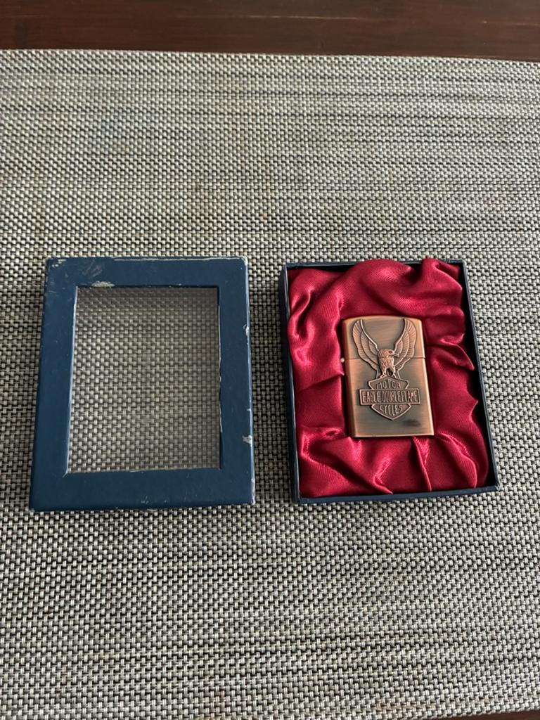 briquet zippo Motor Eagle Doubleflame cycles, Collections, Enlèvement, Neuf, Briquet