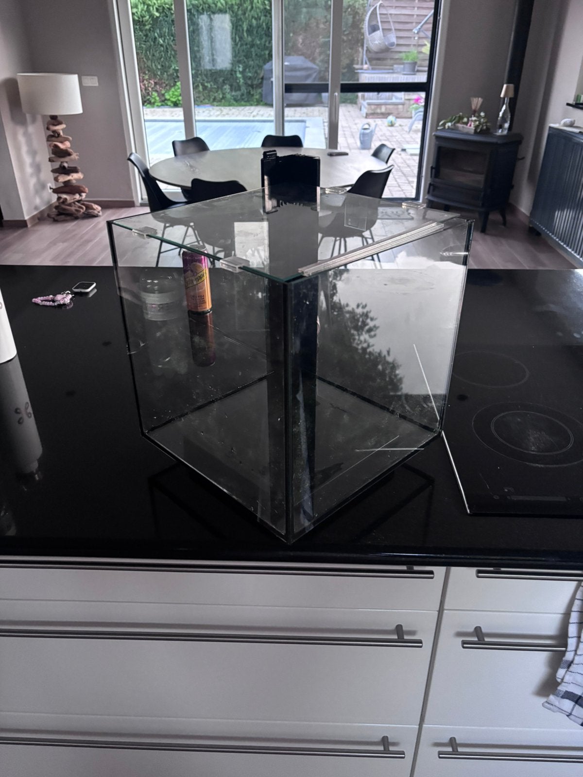 Aquarium 30L, Enlèvement