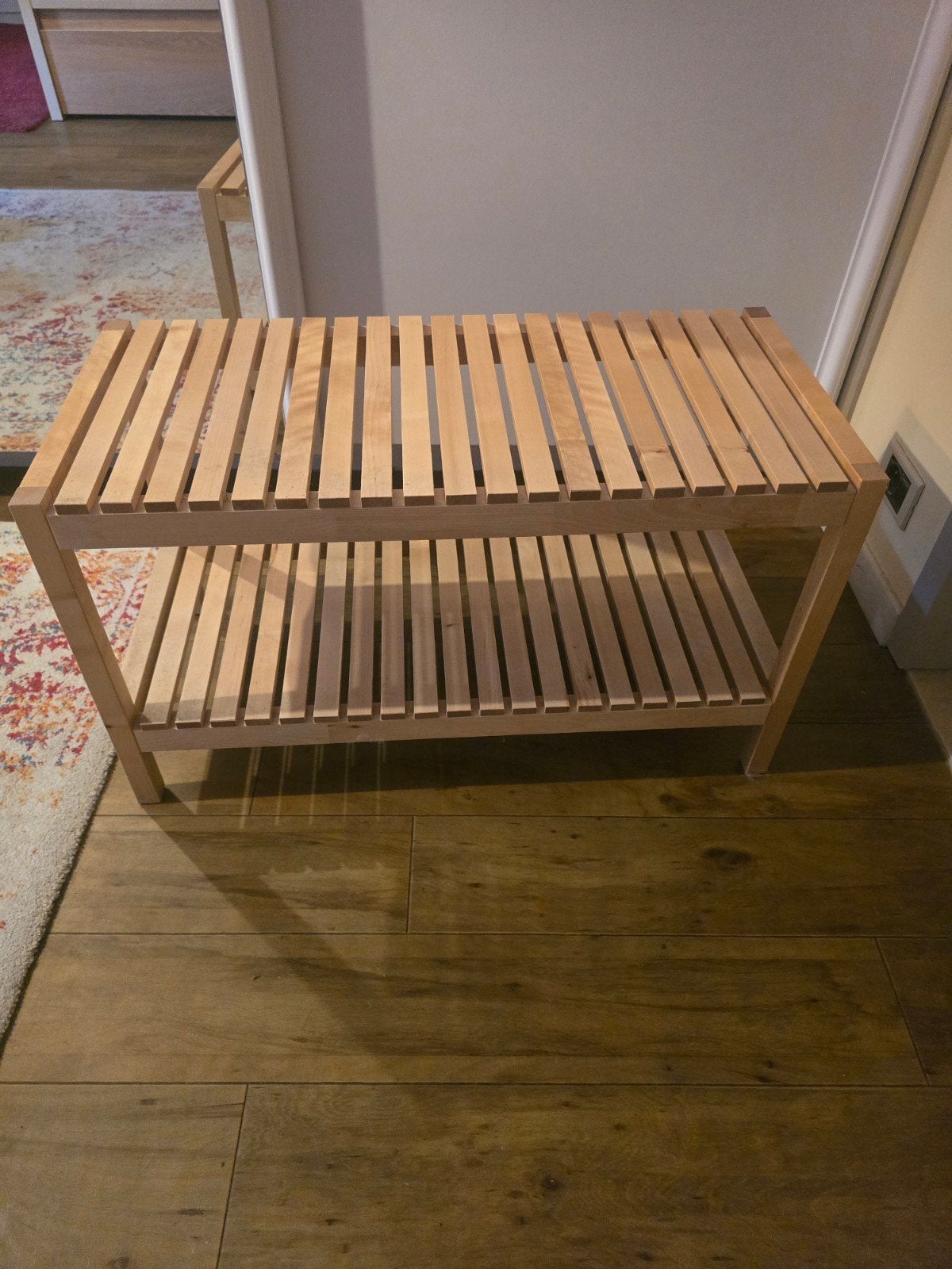 Banc en bois/banc de rangement IKEA HEMNES (80 cm) - Excelle, Maison & Meubles, Enlèvement