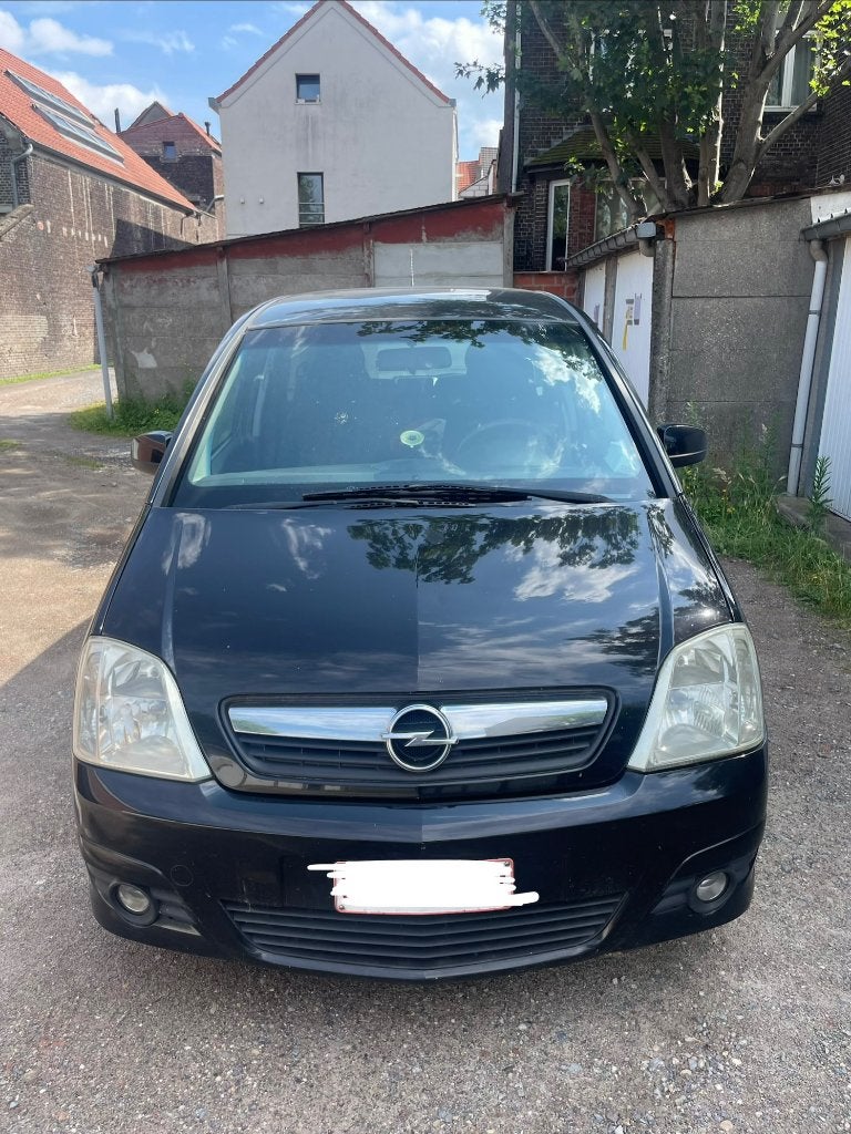 Opel Meriva 2009, Auto's, Euro 5, Stof, Zwart, Zwart