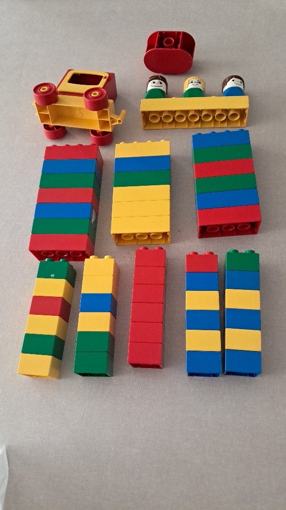 Lot Duplo pre school vintage 1980, Enfants & Bébés, Jouets | Duplo & Lego, Plaque de base, Utilisé, Duplo, Enlèvement ou Envoi