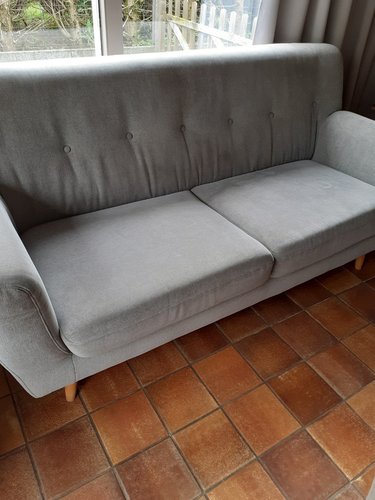 Gratis zetel, Ophalen, Gebruikt, Driepersoons, Rechte bank