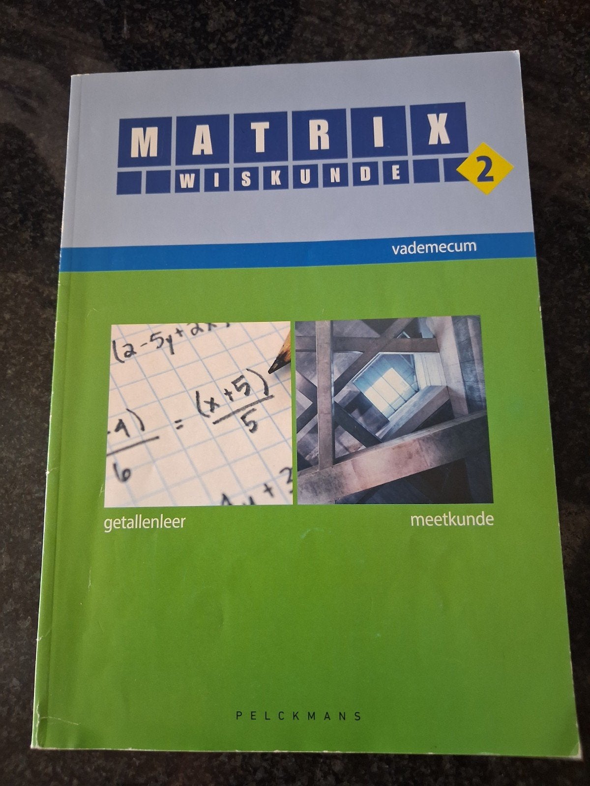 Matrix wiskunde vademecum getallenleer en meetkunde, Livres, Livres scolaires, Editions PELCKMANS, Enlèvement, Utilisé, Secondaire