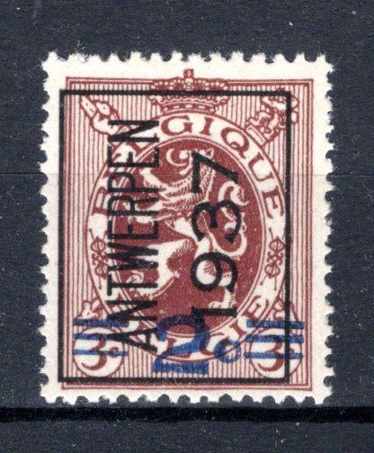 PRE317A MNH** 1937 - ANTWERPEN 1937, Ophalen of Verzenden, Postfris, Postfris