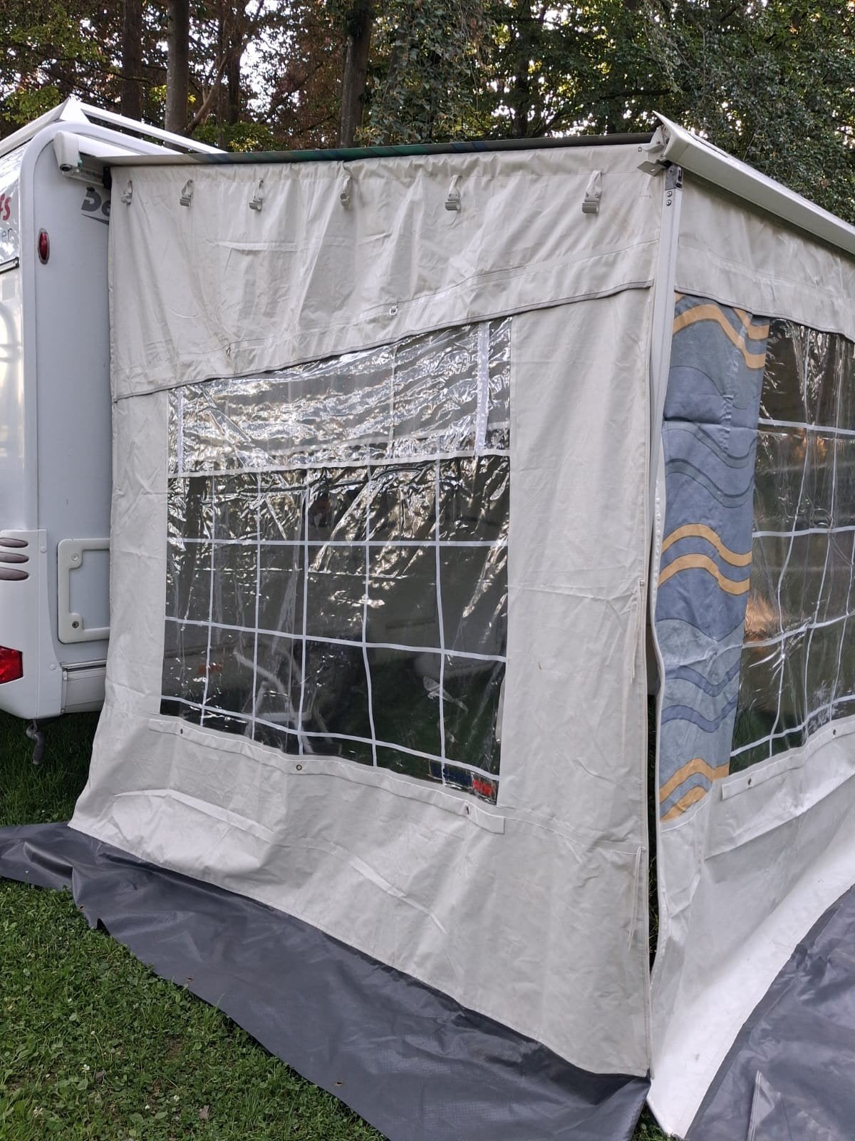 Auvent de chambre Safari pour auvent Omnistor 5002, Caravanes & Camping, Enlèvement