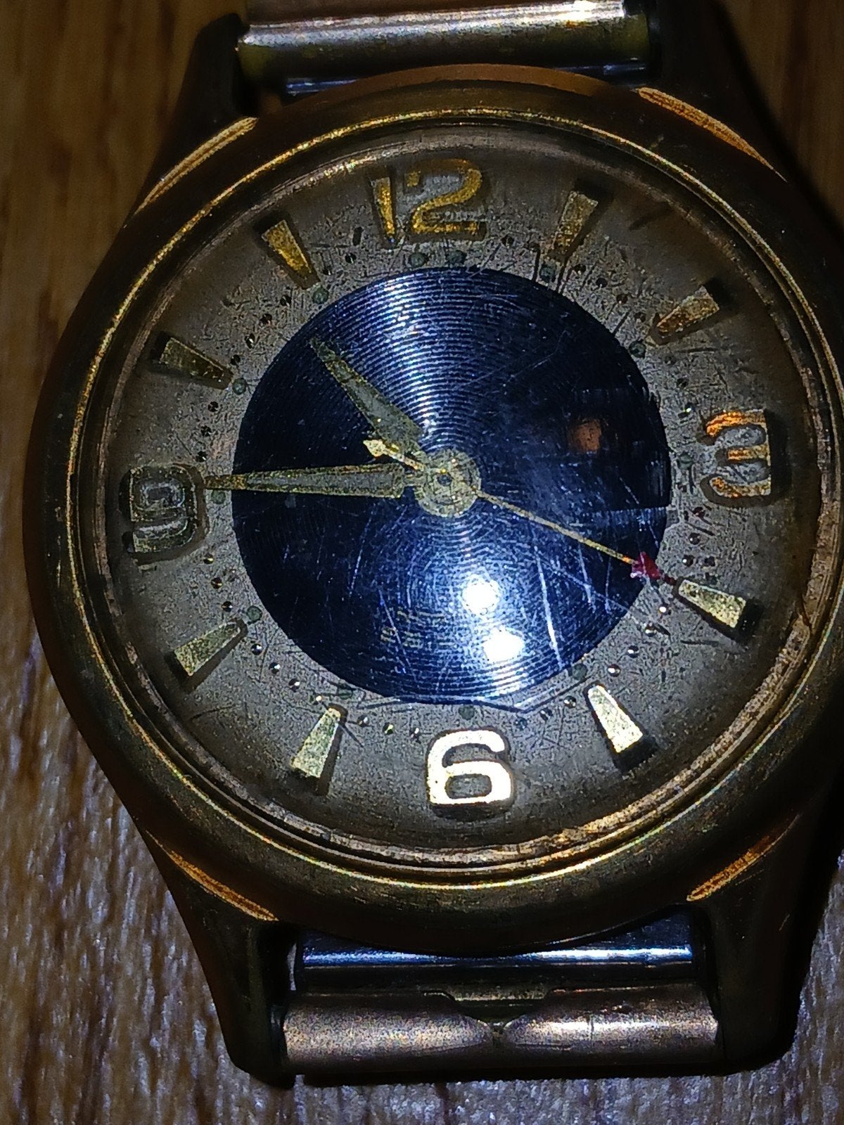 duits uurwerk, Handtassen en Accessoires, Horloges | Heren, Ophalen of Verzenden