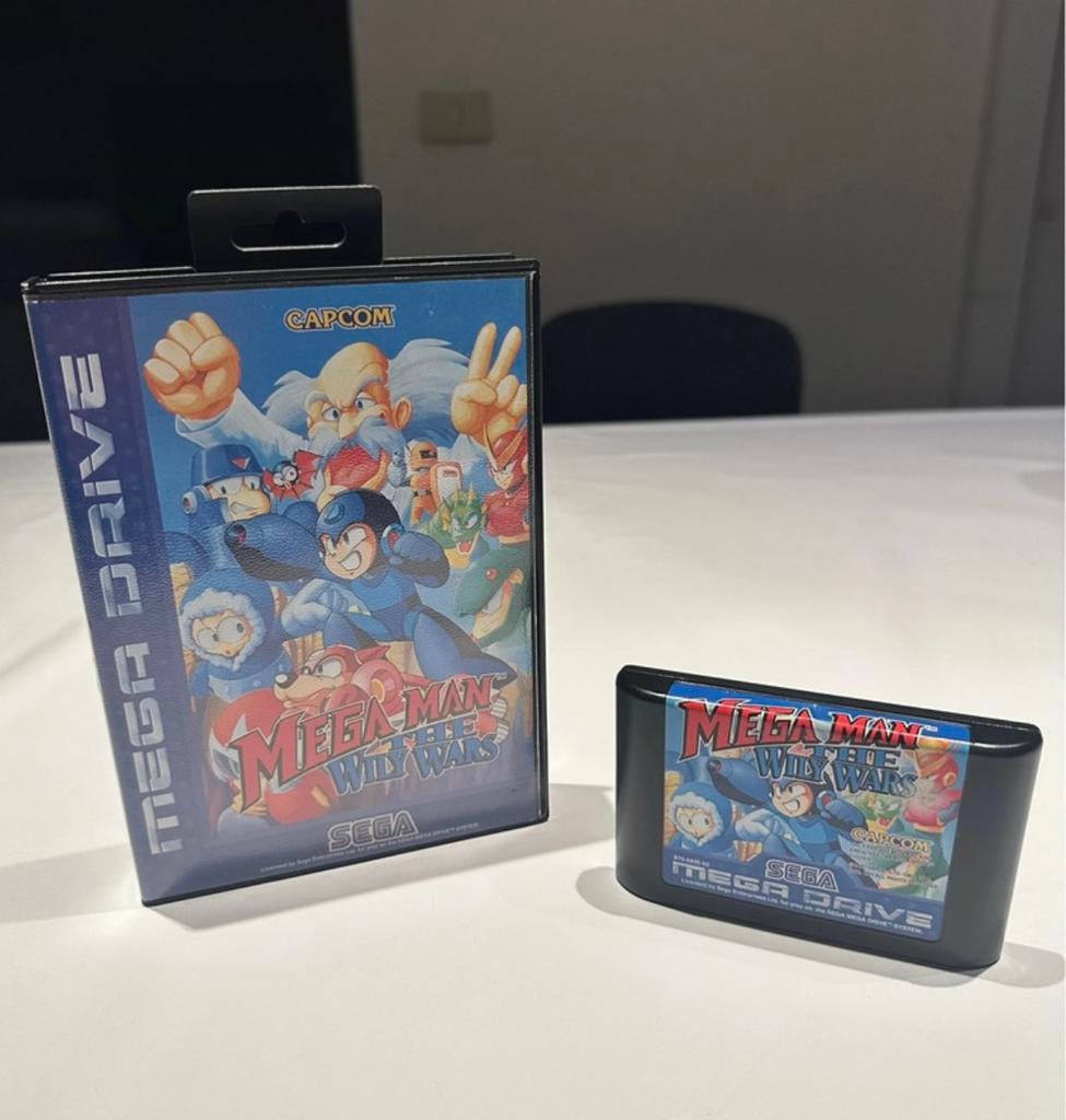 Mega Man the Wily Wars Sega Mega Drive (boîte + cartouche), Consoles de jeu & Jeux vidéo, Enlèvement ou Envoi, 1 joueur, Aventure et Action