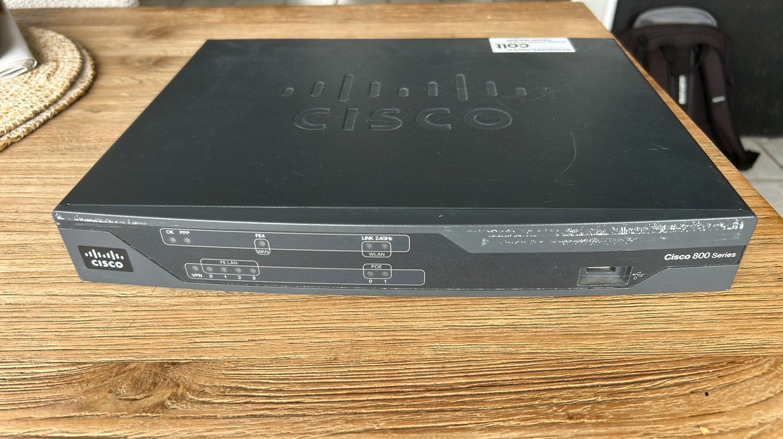 Cisco 4-poorten switch, Enlèvement ou Envoi, Utilisé