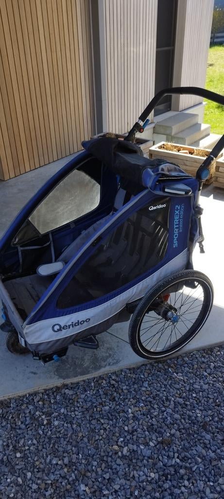 Remorque vélo 2 places qeridoo sportrex 2, Enlèvement