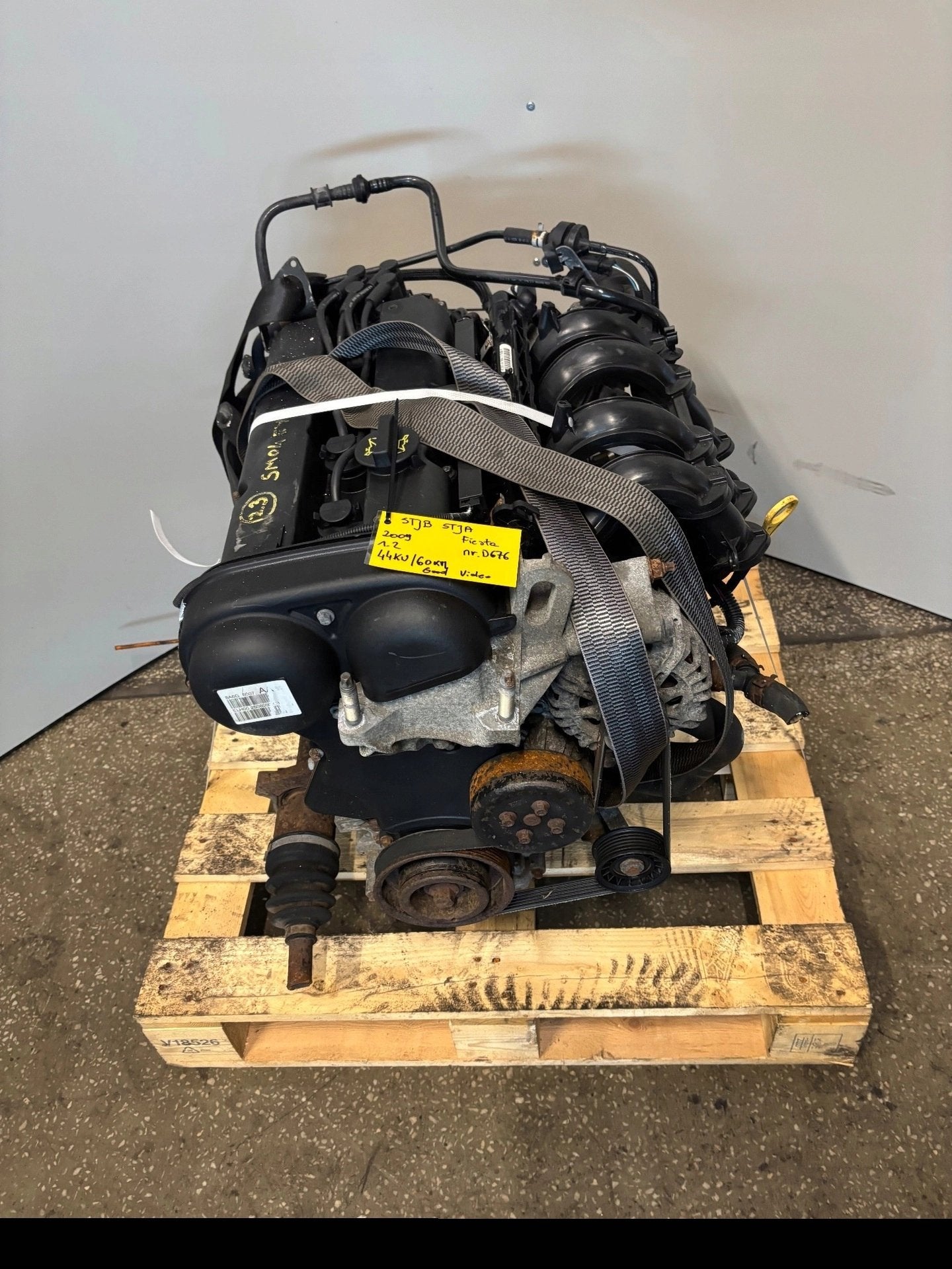 Moteur STJA Complet FORD FIESTA, Envoi, Utilisé, Daihatsu