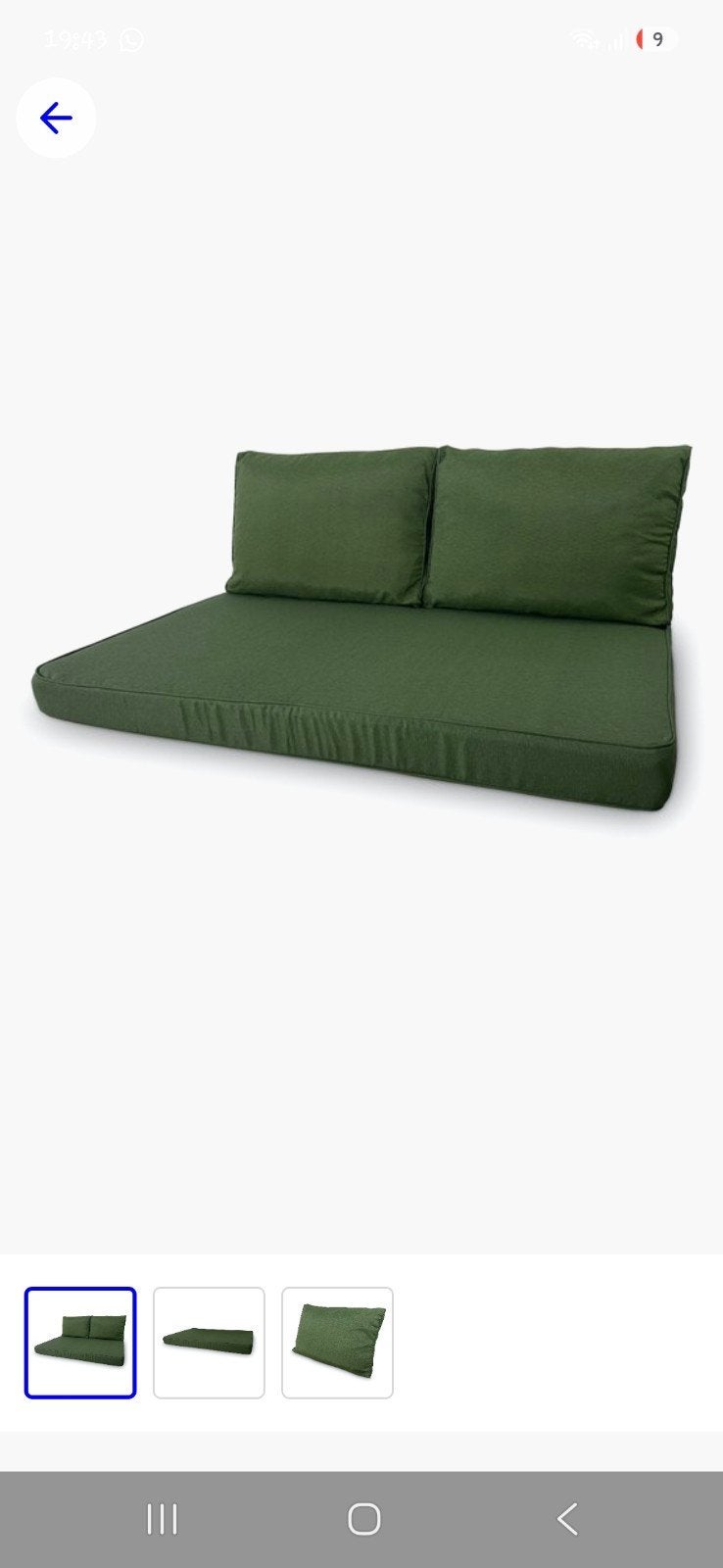 Palletkussens, Tuin en Terras, Tuinmeubel-accessoires, Ophalen of Verzenden