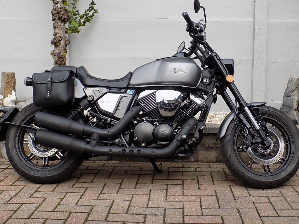 BLUROC V-BOB 250 CC V twin chopper bobber als nieuw , Entreprise, Occasion, Chopper, 12 à 35 kW