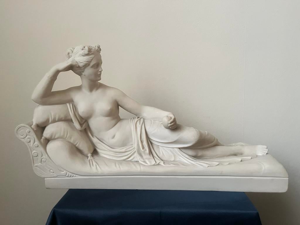 Pauline Bonaparte als Venus Victrix - B48cm - naar Grossi, Antiek en Kunst, Ophalen of Verzenden