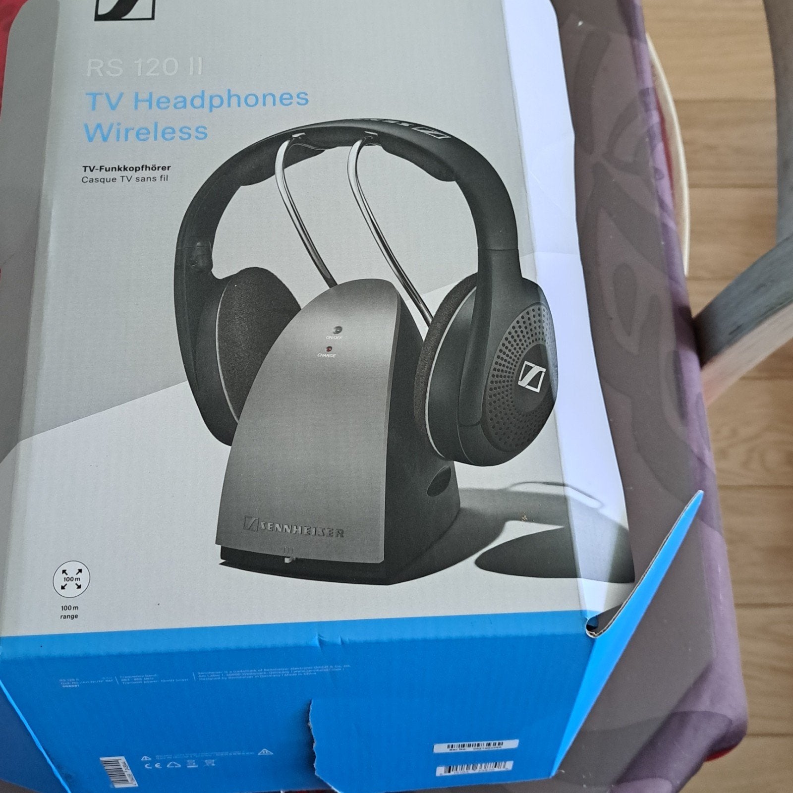 Hoofdtelefoon Sennheiser, Sans fil, Supra-aural, Sennheiser, Comme neuf